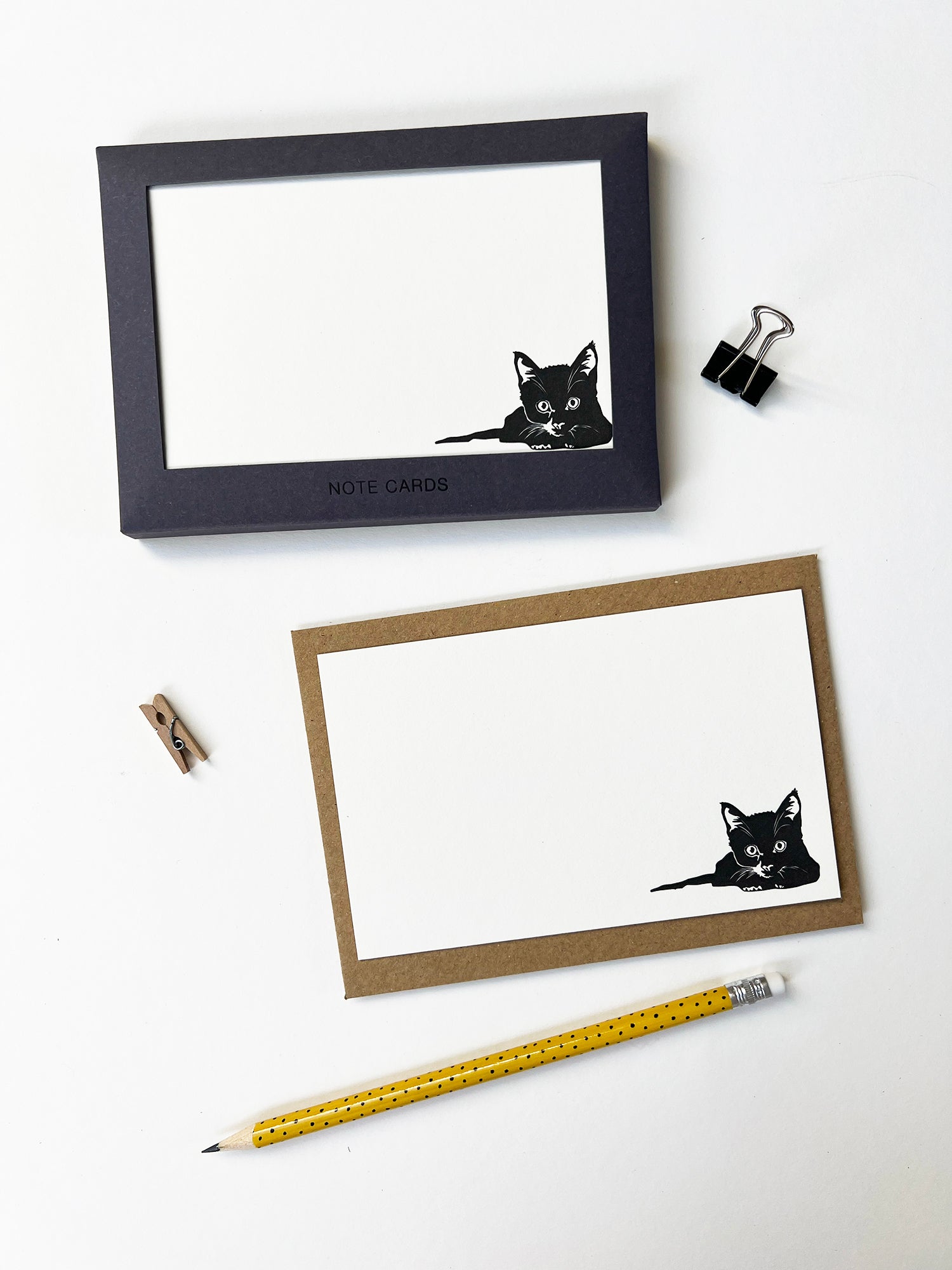 Tiddels Cat Correspondence Notecard Set | Set of 10