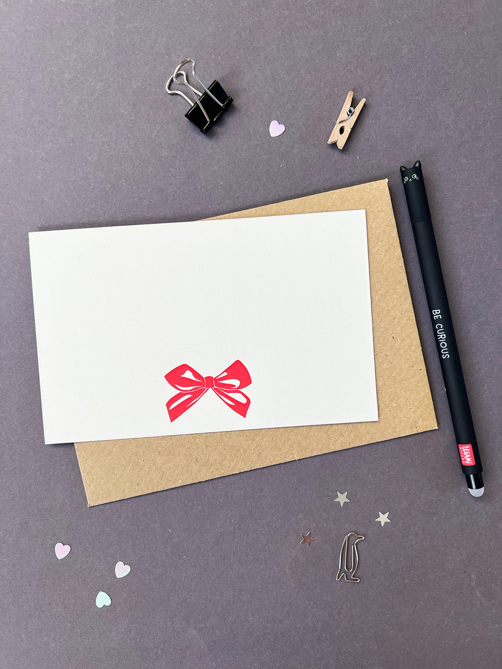 Bow Correspondence Notecard Set | Set of 10