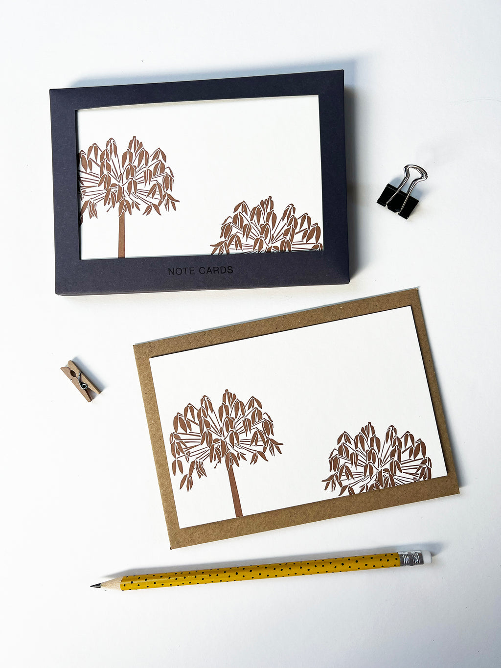 Agapanthus Correspondence Notecard Set | Set of 10