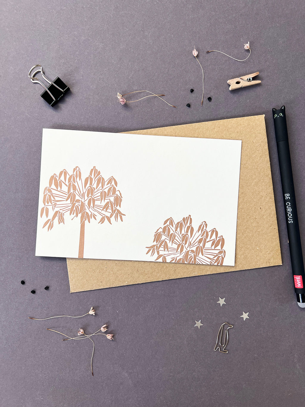 Agapanthus Correspondence Notecard Set | Set of 10