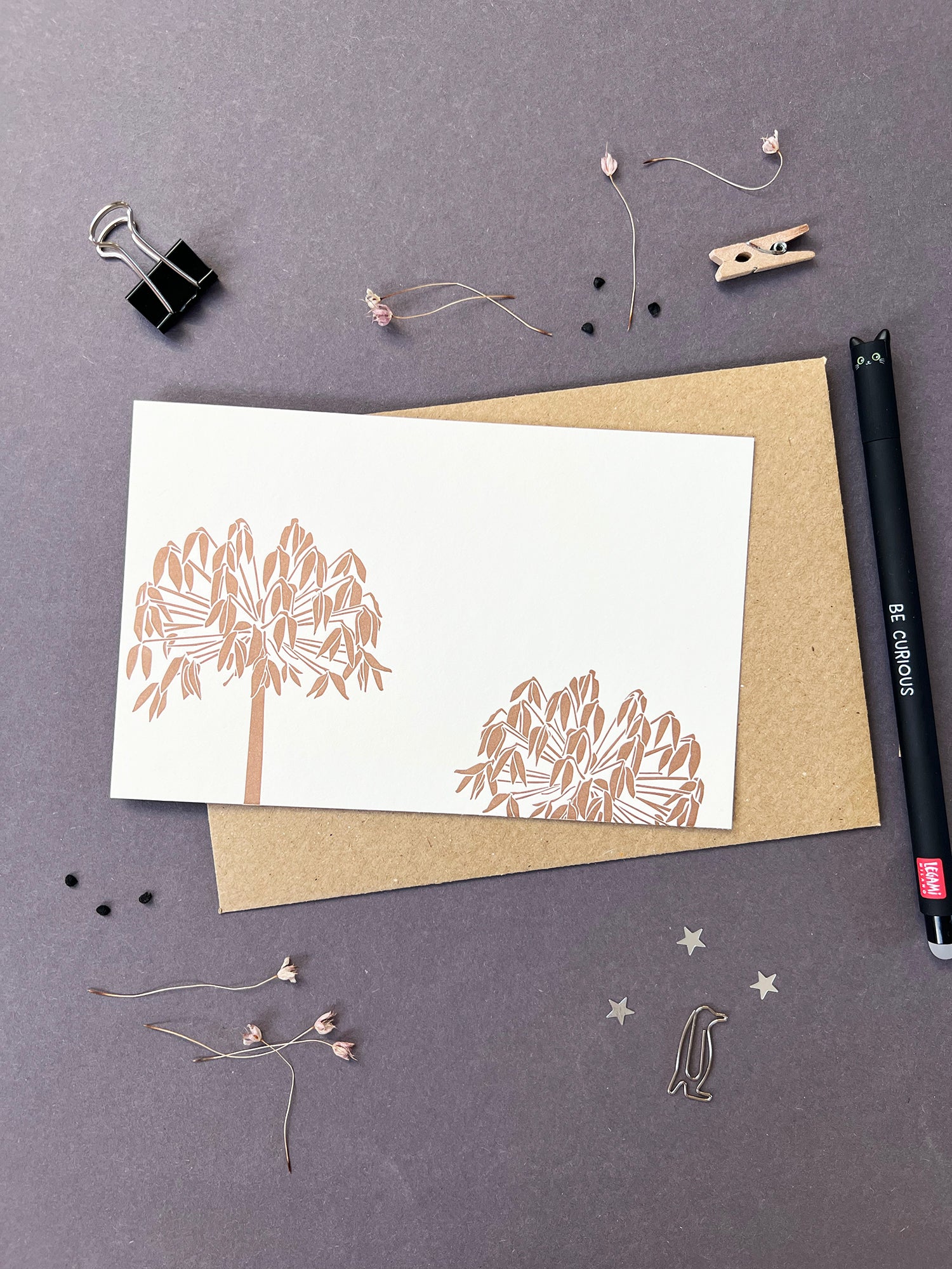 Agapanthus Correspondence Notecard Set | Set of 10