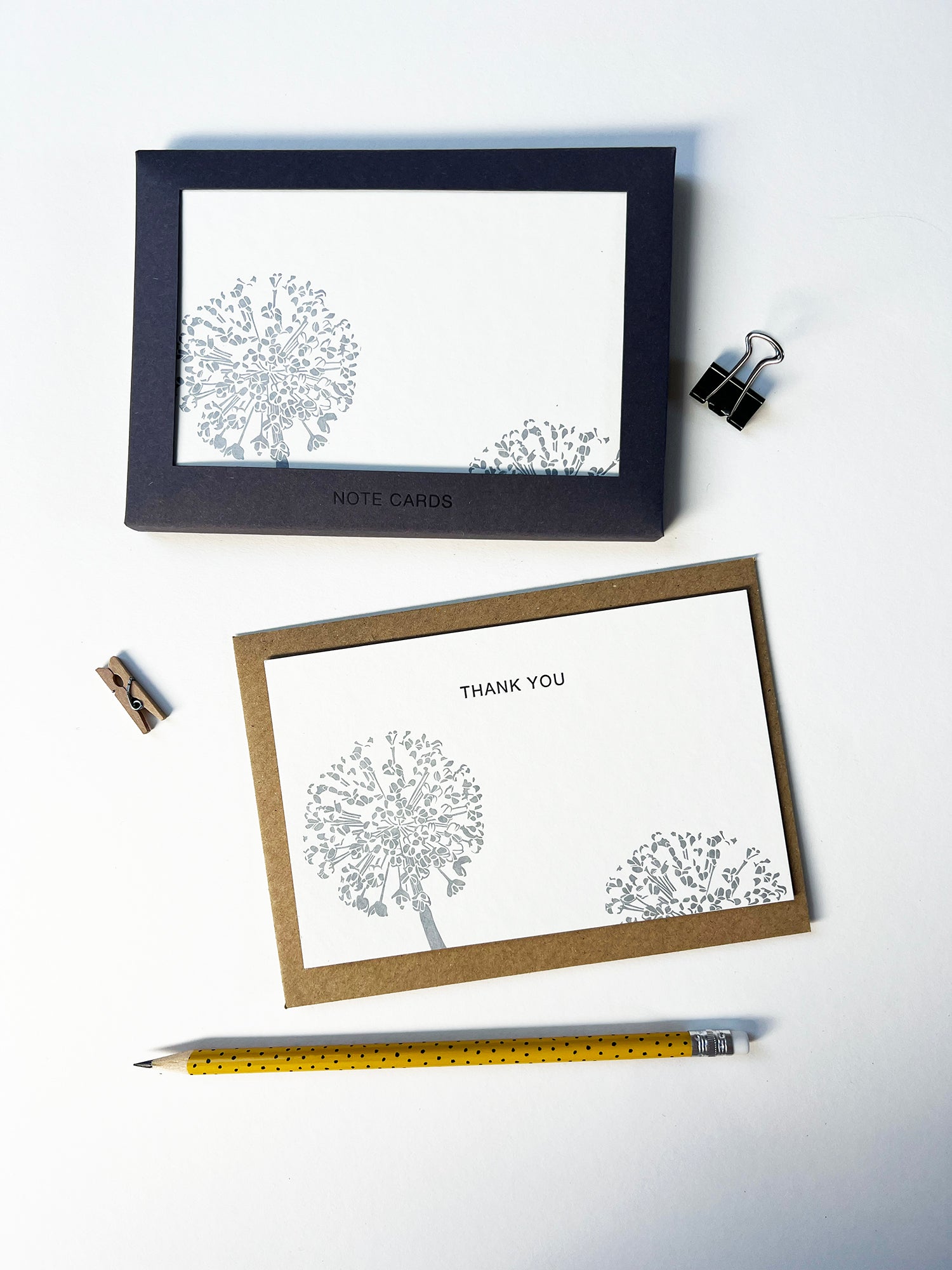 Allium Correspondence Notecard Set | Set of 10