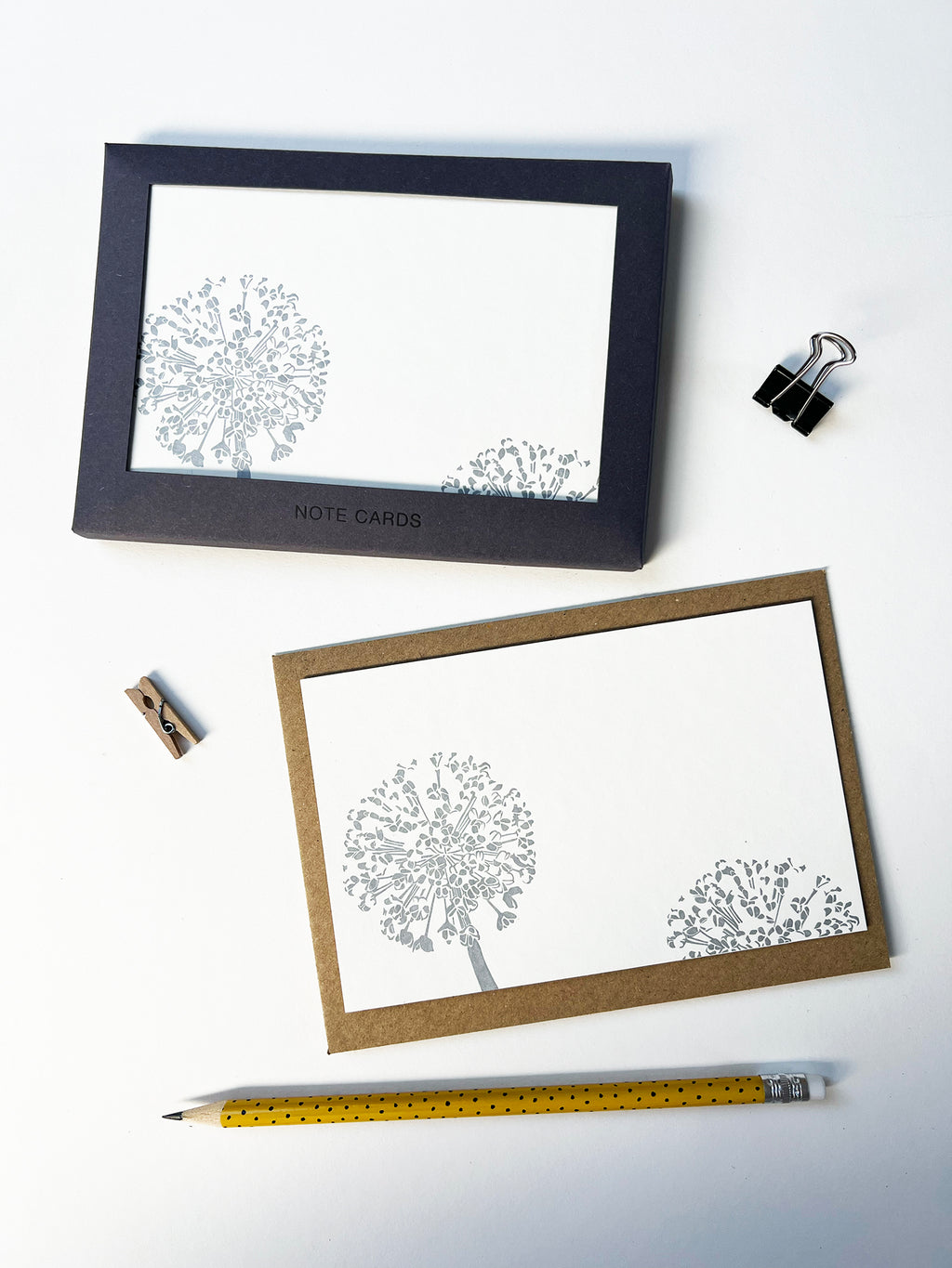 Allium Correspondence Notecard Set | Set of 10