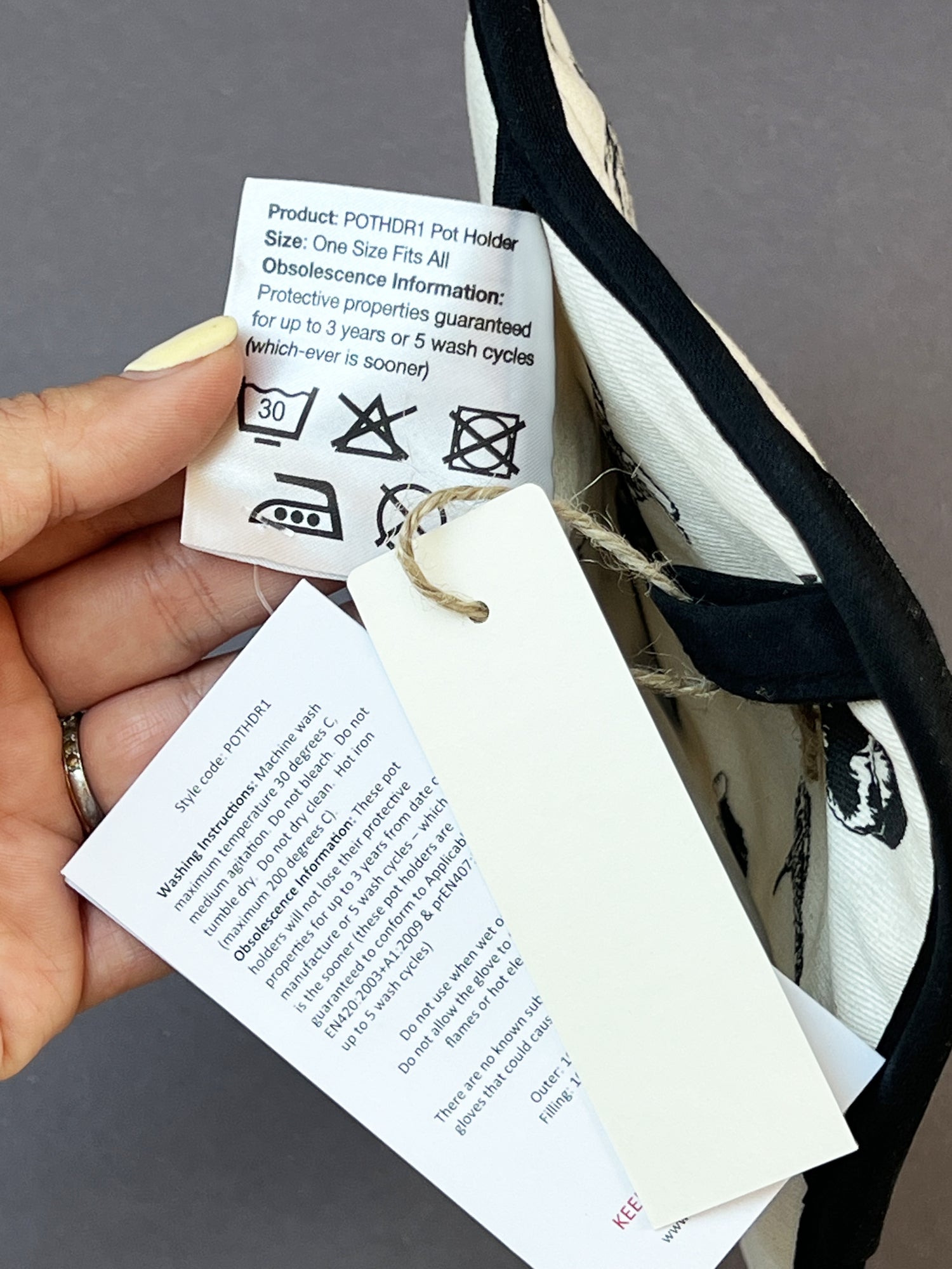 Cuddle Time Cat - Pot Holder