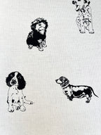 Multi Puppies Tea Towel