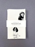 Multi Puppies Tea Towel