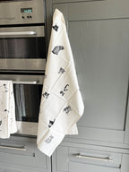 Multi Pussycat Tea Towel