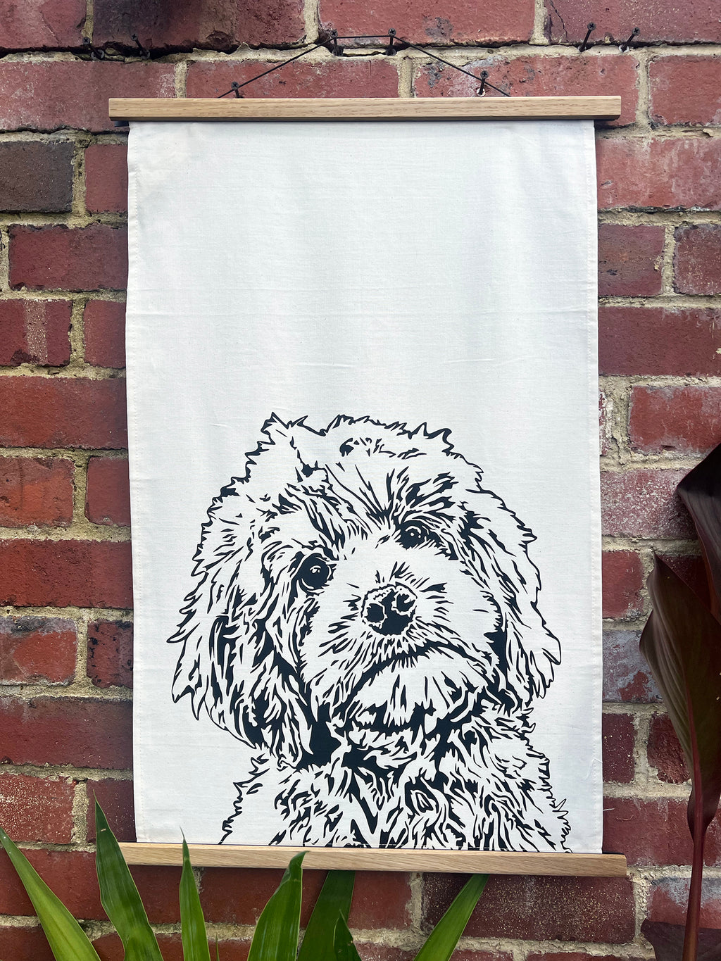 Cockapoo Tea Towel