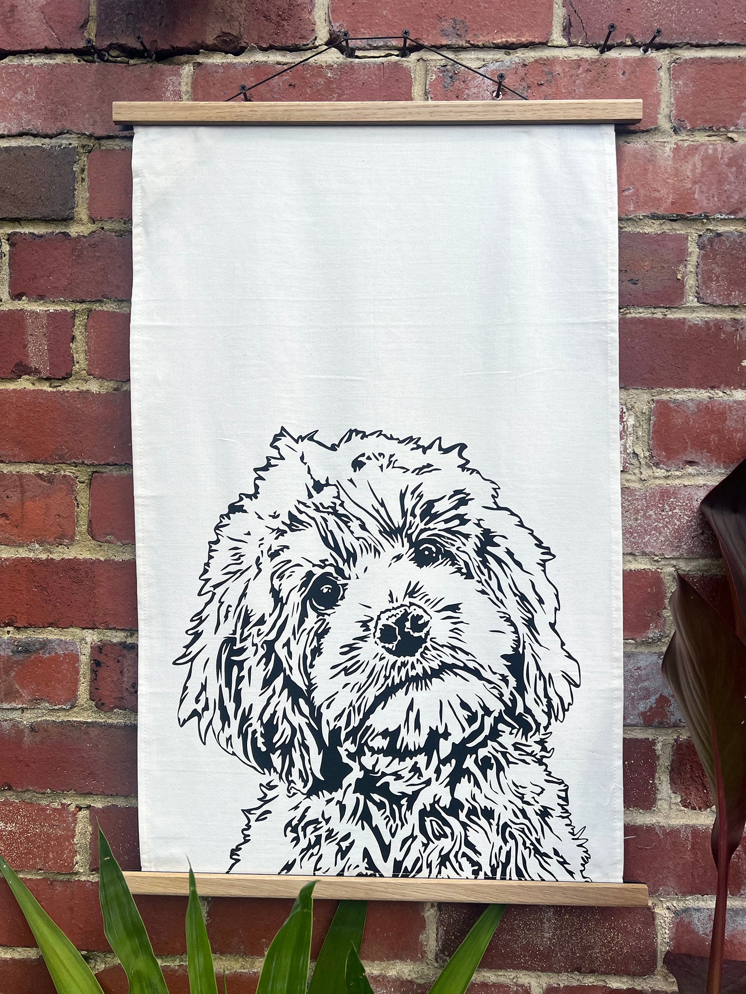 Cockapoo Tea Towel