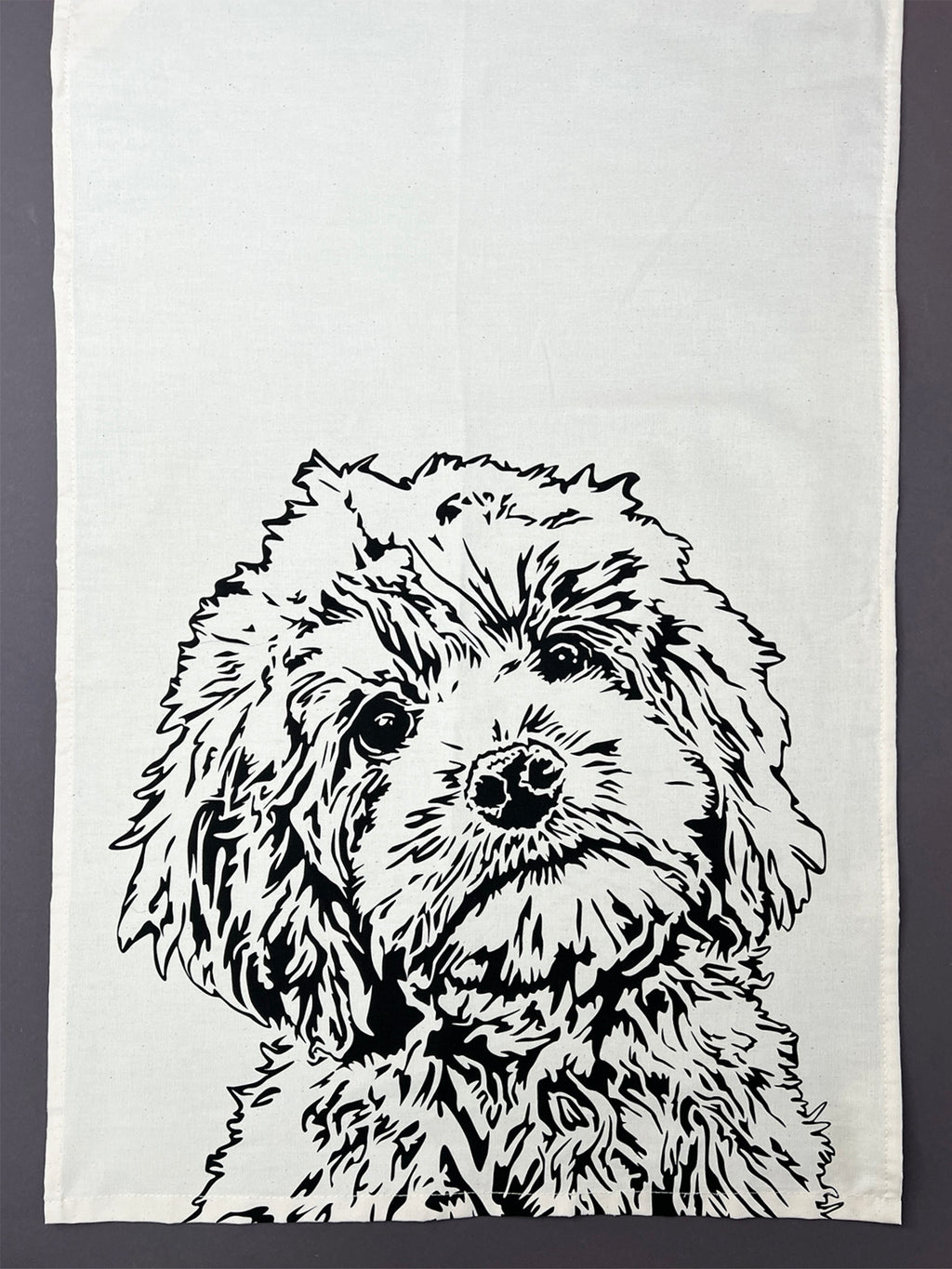 Cockapoo Tea Towel