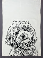 Cockapoo Tea Towel