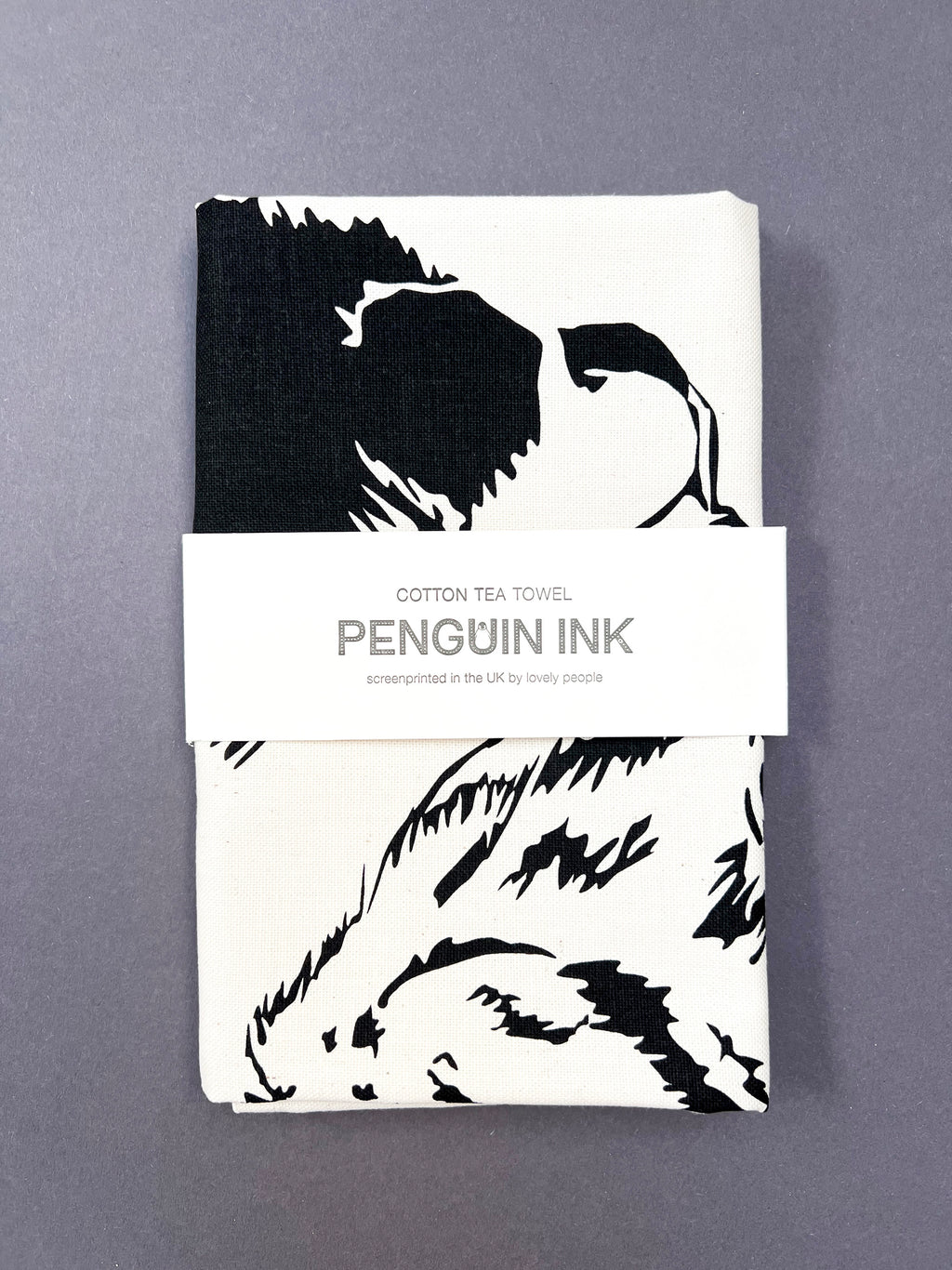 Cuddle Time Cat Tea Towel