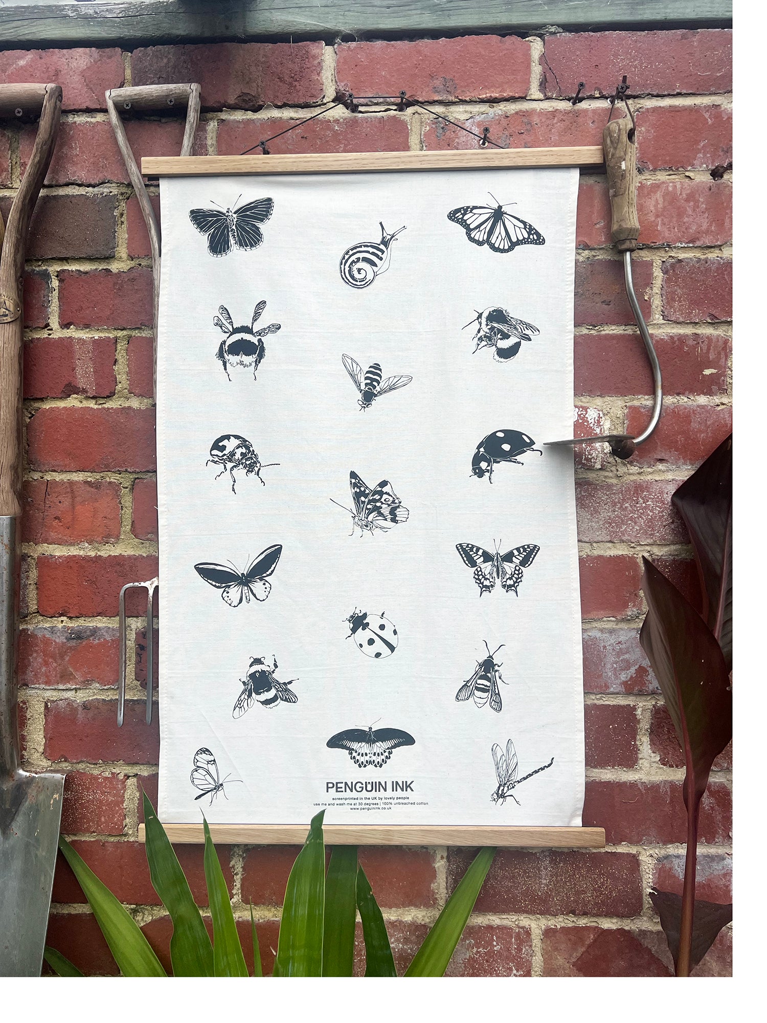 Multi Insect Tea Towel