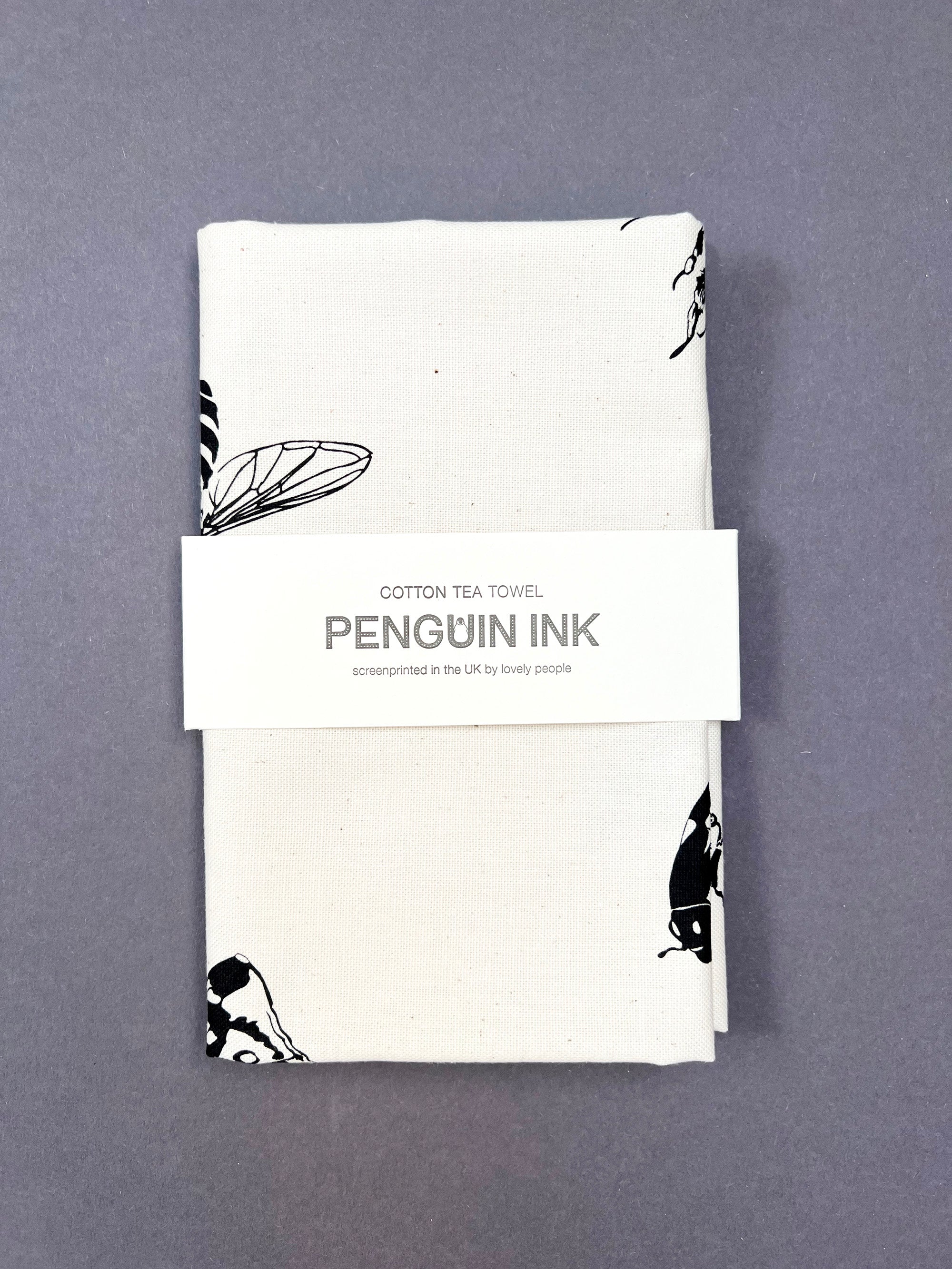 Multi Insect Tea Towel