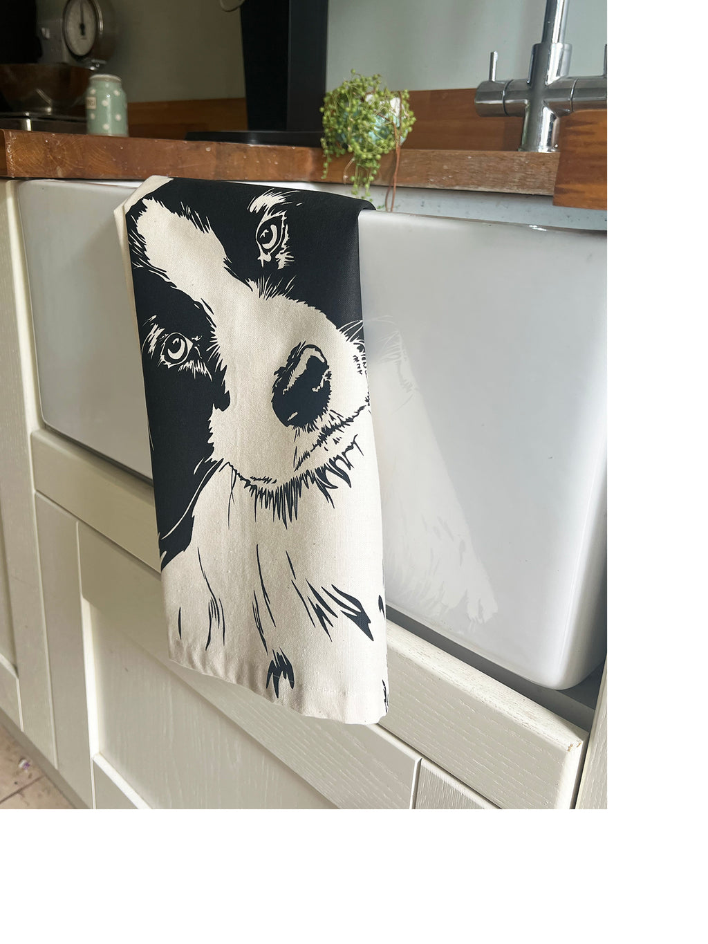 Collie Tea Towel