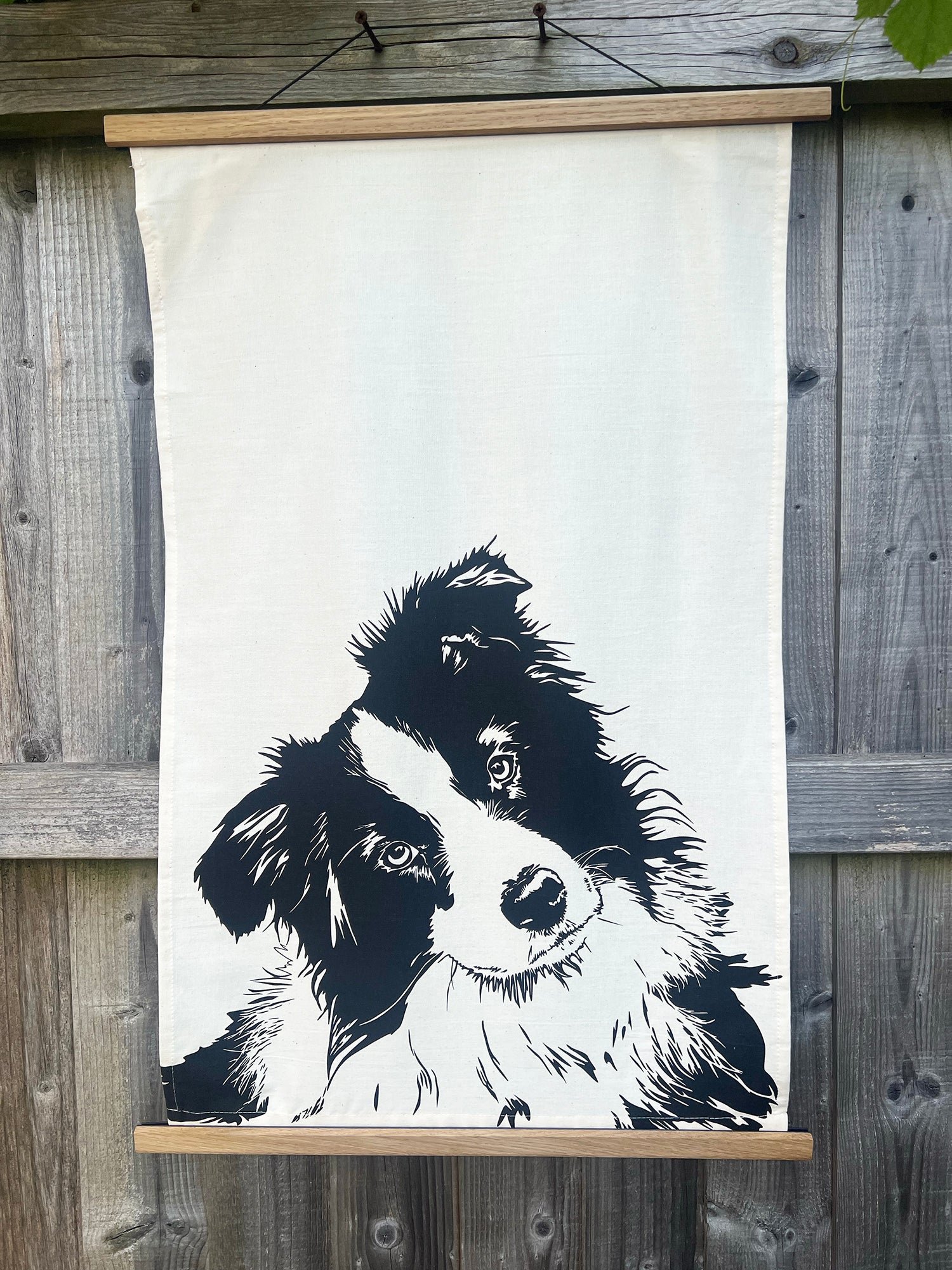 Collie Tea Towel