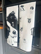 Collie Tea Towel