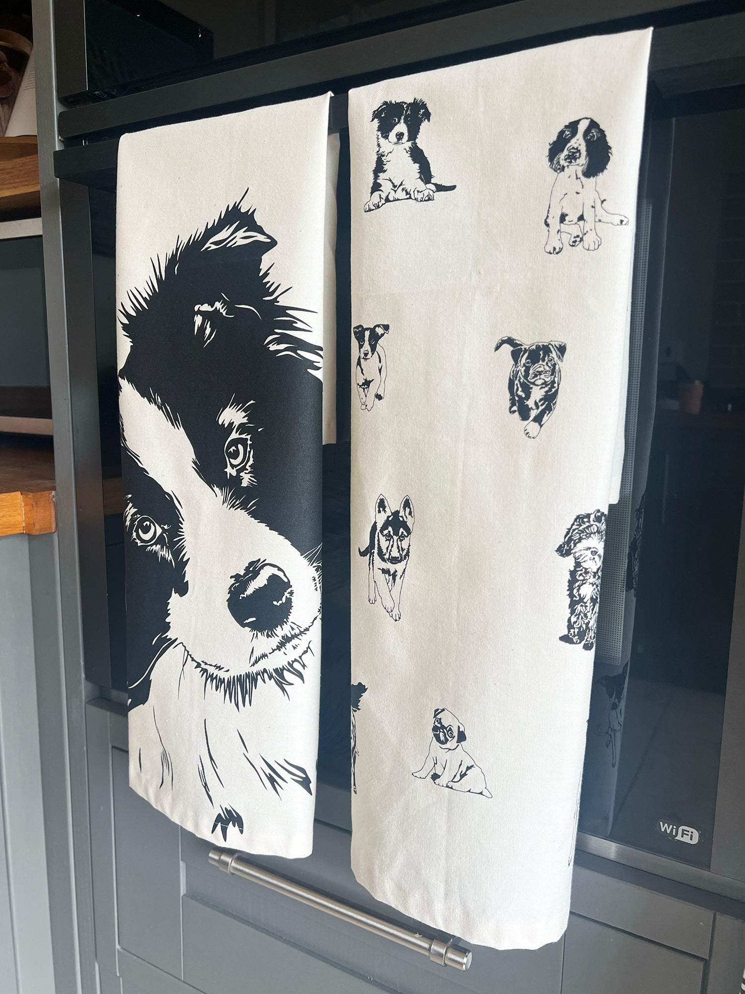 Collie Tea Towel