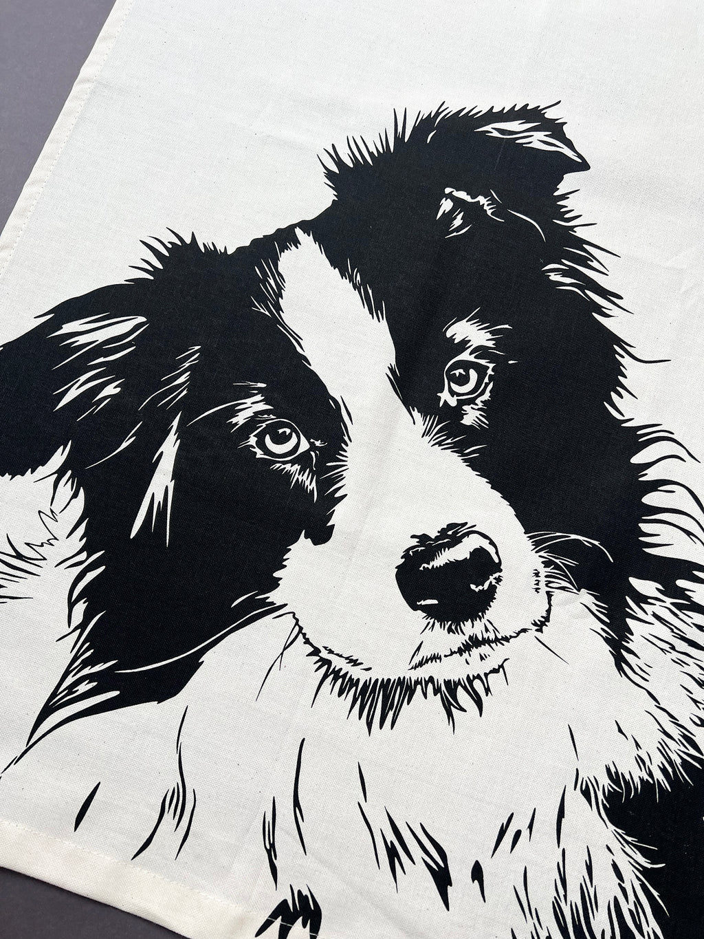 Collie Tea Towel