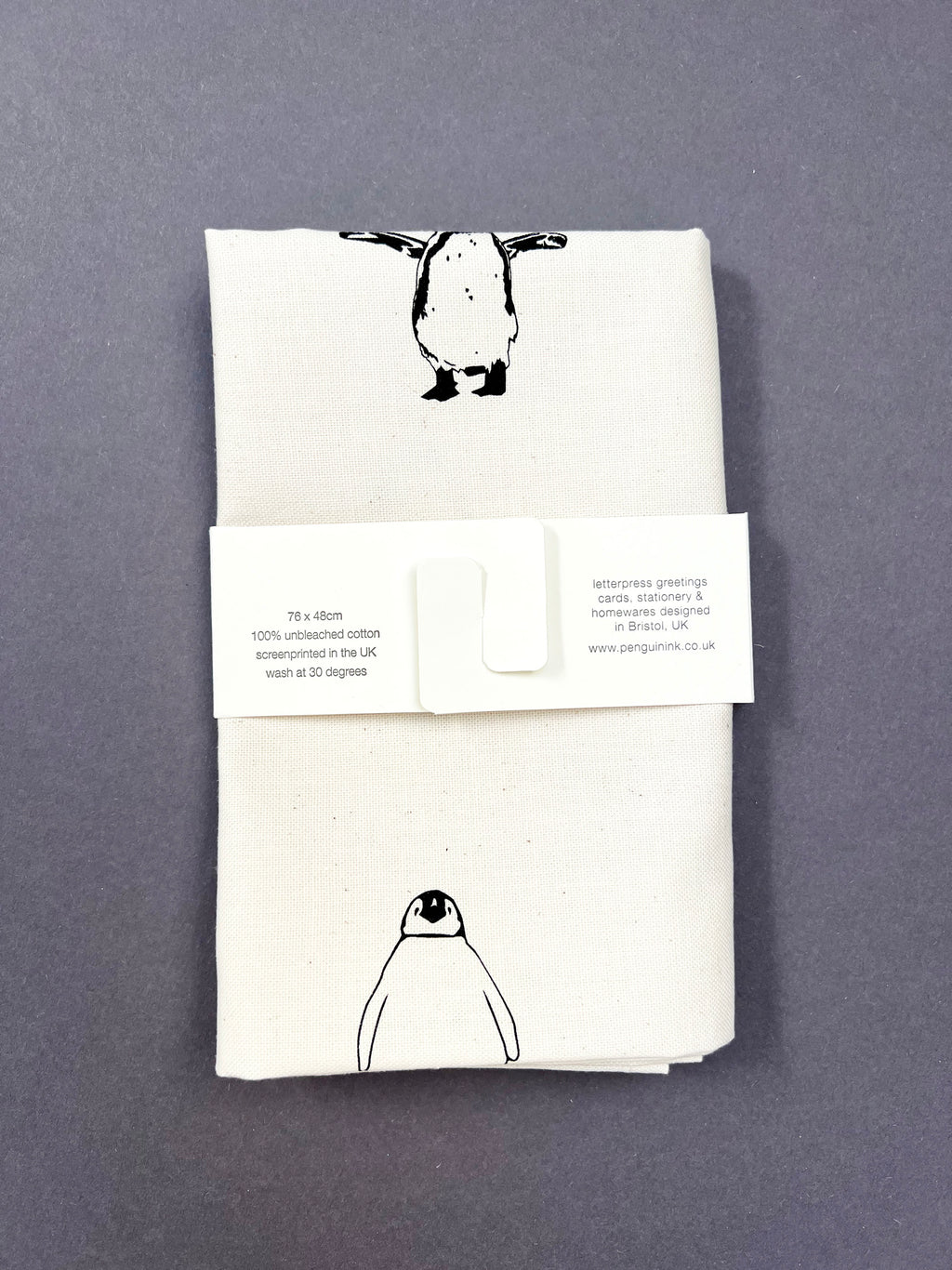 Multi Penguin Tea Towel