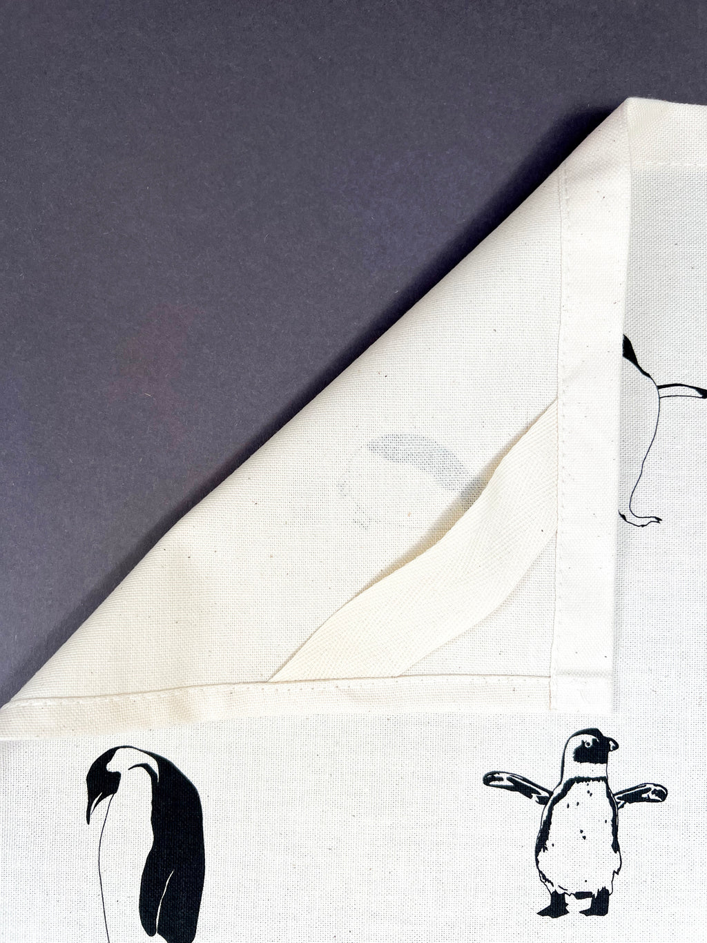 Multi Penguin Tea Towel