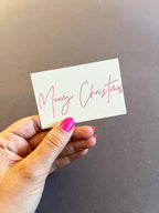 Merry Christmas Tiny Note Boxed Set | Set of 10