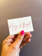 Merry & Bright Tiny Note Boxed Set | Set of 10
