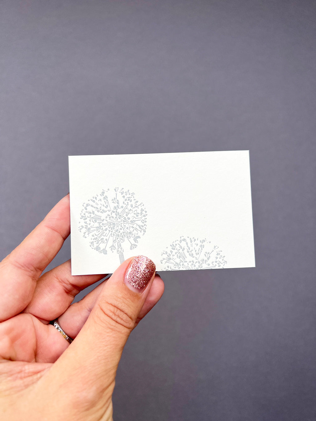 Allium Florist Cards