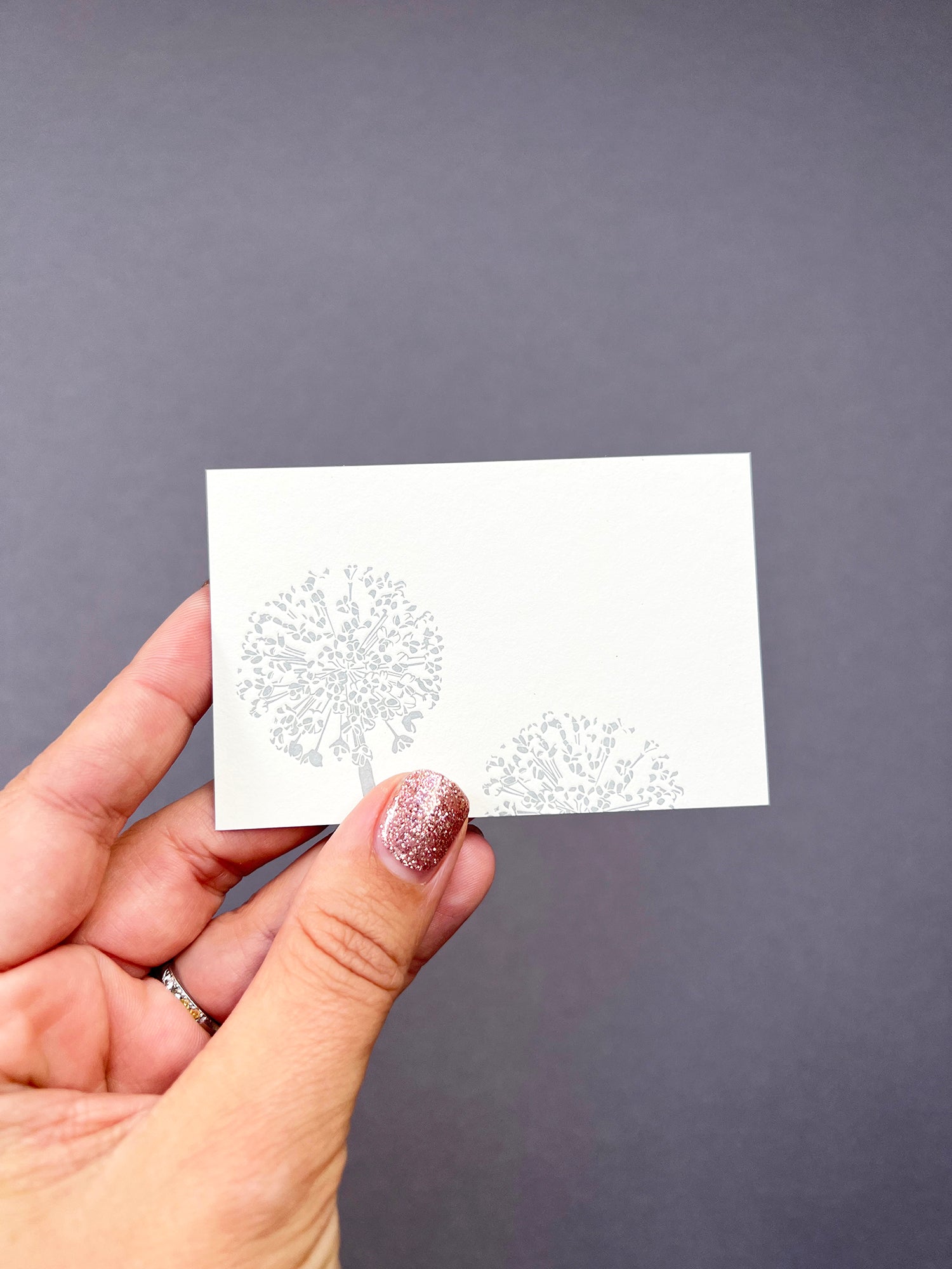 Allium Florist Cards