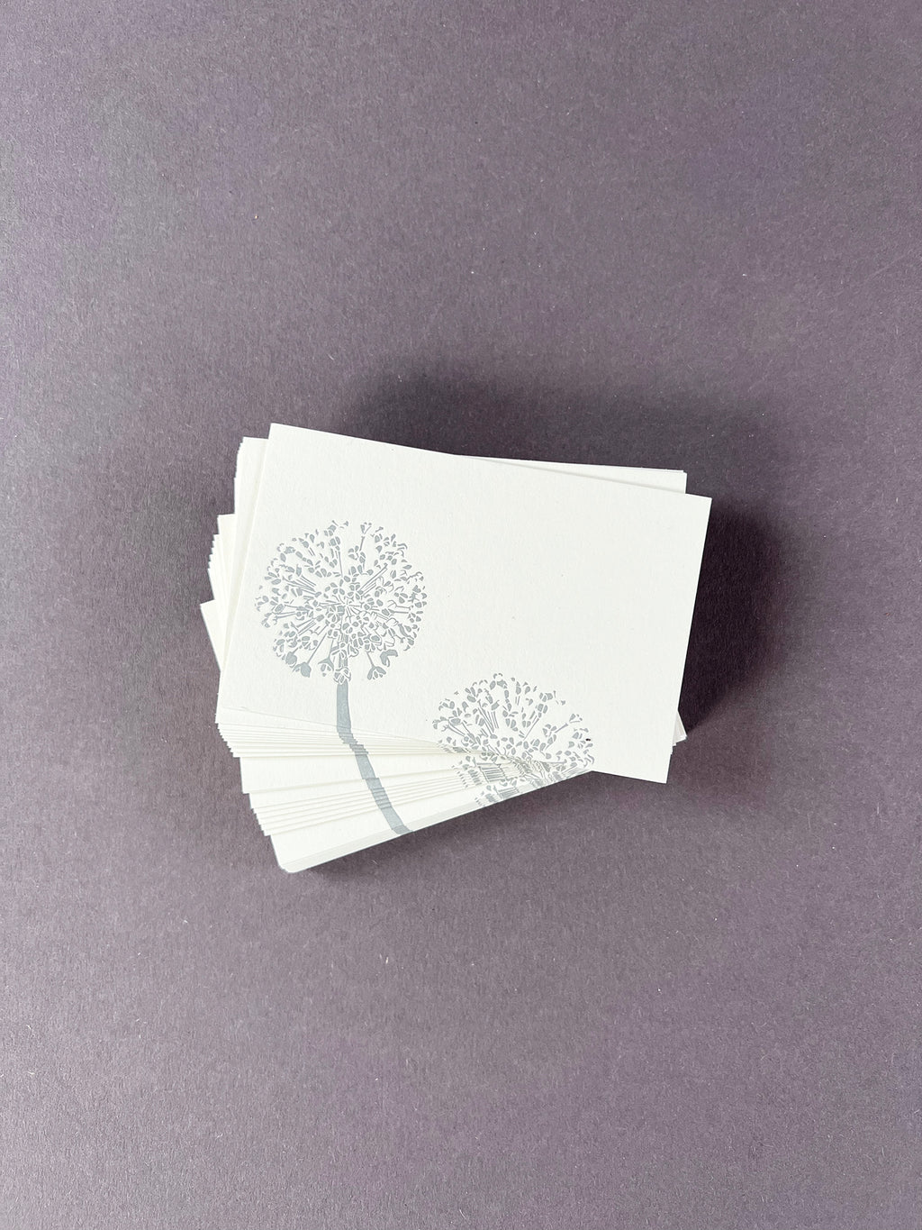 Allium Florist Cards