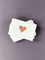 Golden Heart Florist Cards