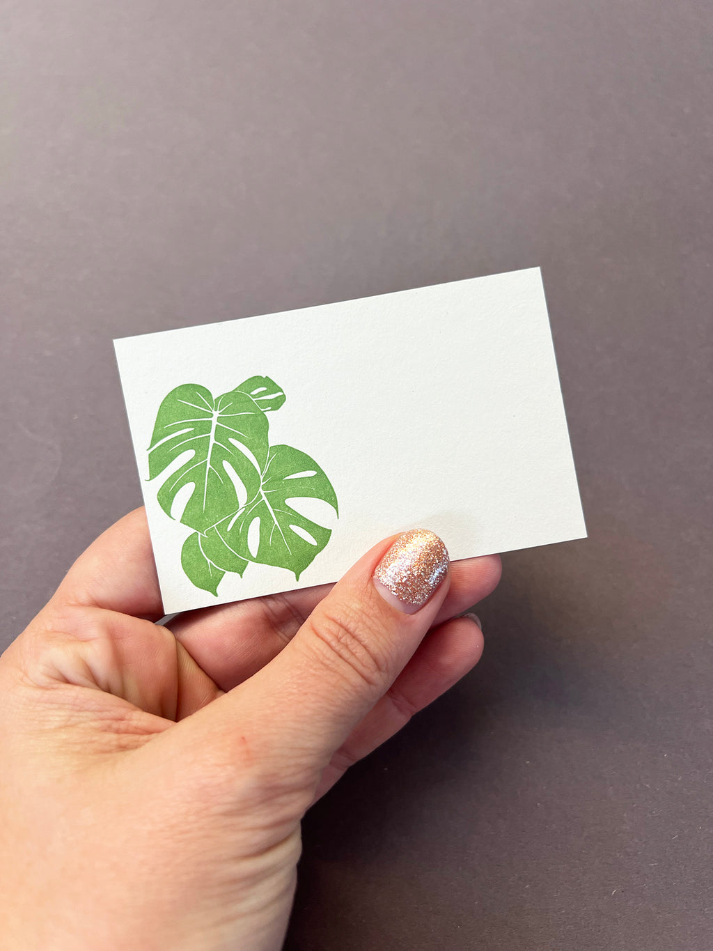 Monstera Florist Cards