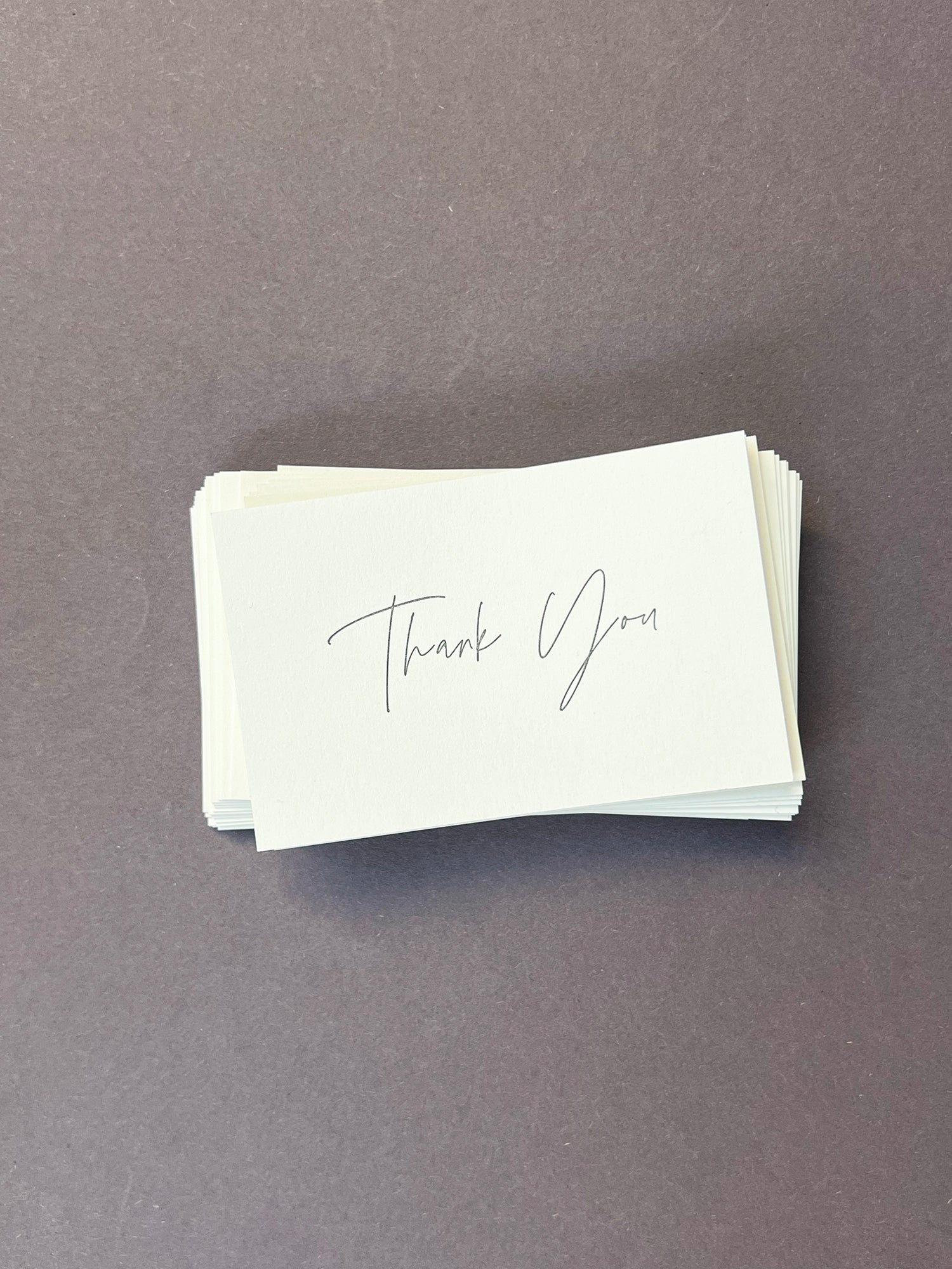 Thank You Florist Cards