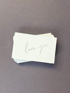 Love You Florist Cards