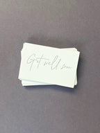 Get Well Soon Florist Cards