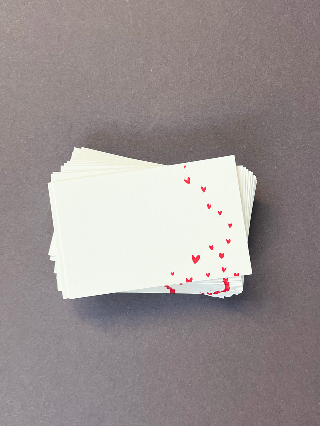 Confetti Heart Florist Cards