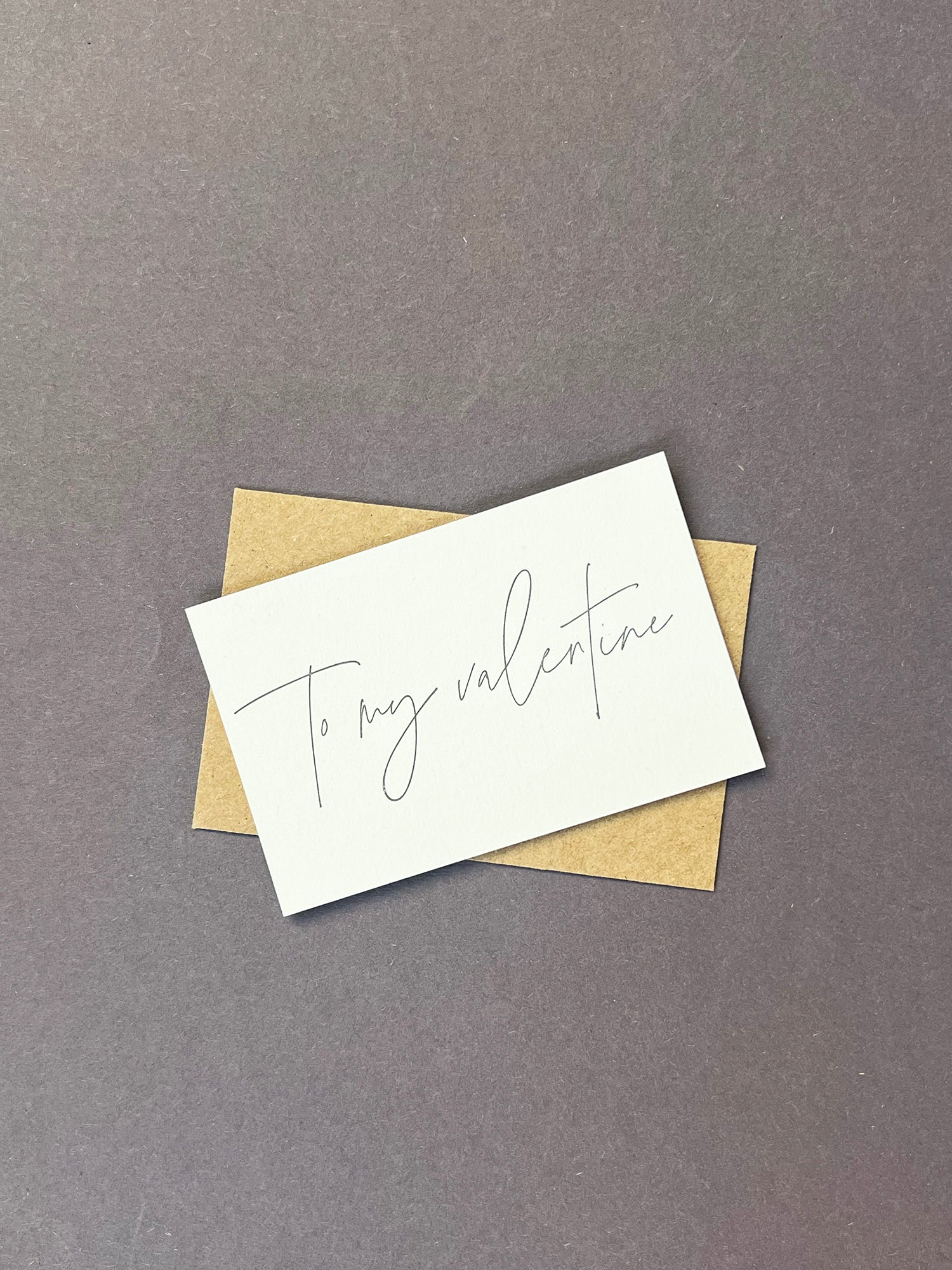 To My Valentine Florist Cards