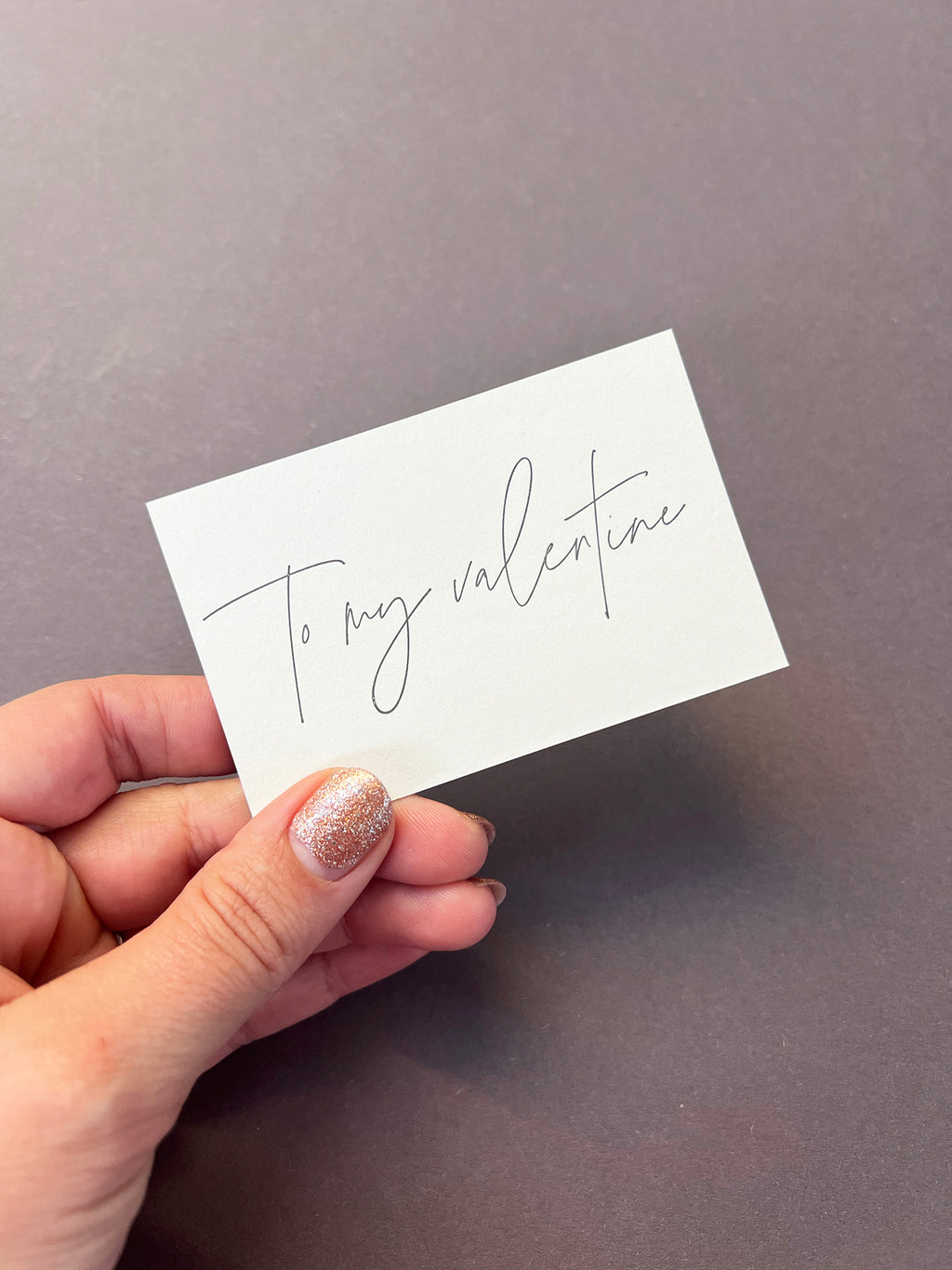 To My Valentine Florist Cards