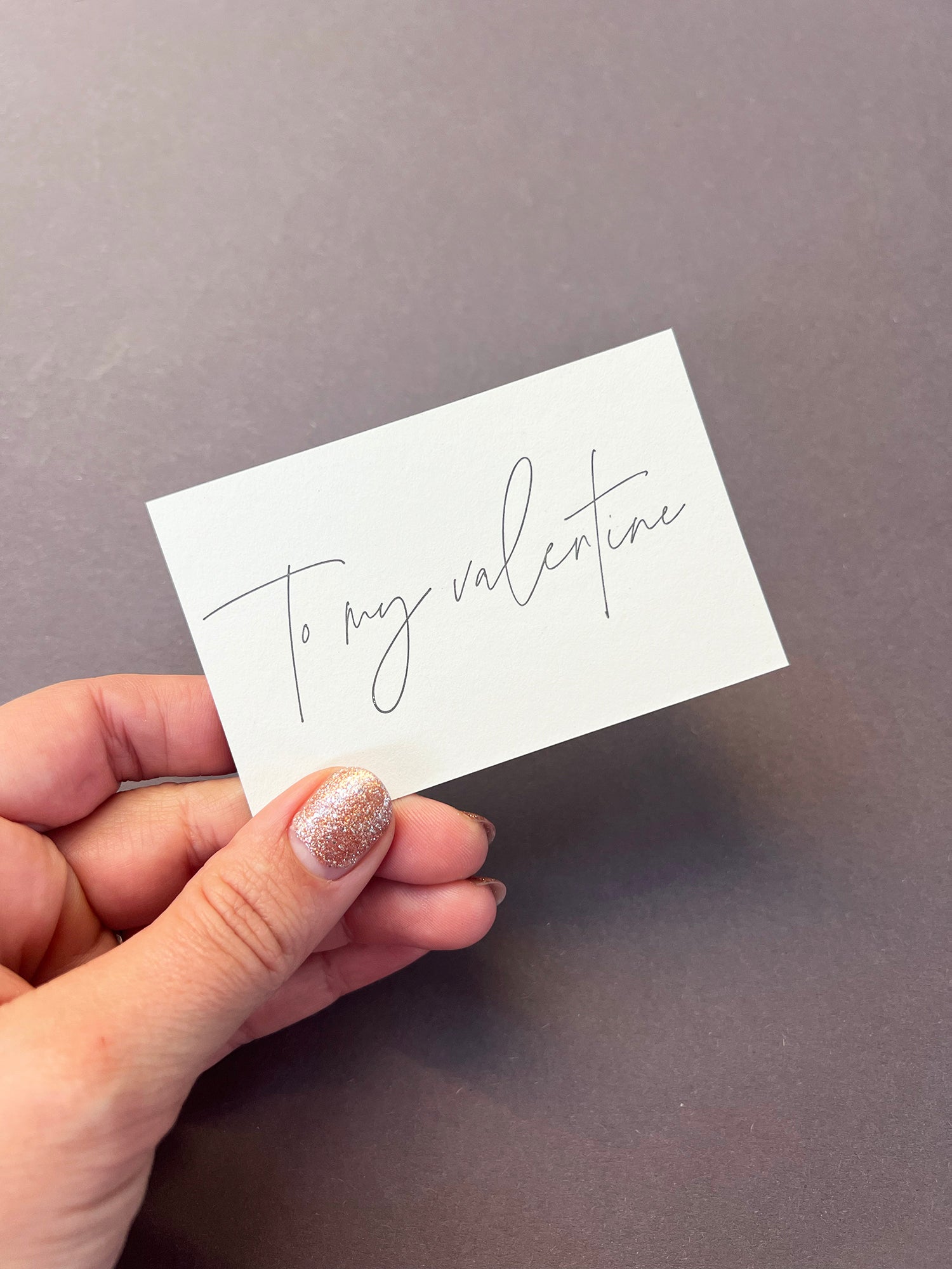 To My Valentine Florist Cards