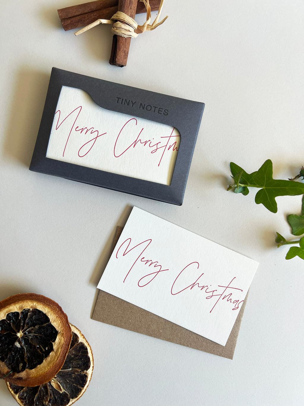 Merry Christmas Tiny Note Boxed Set | Set of 10