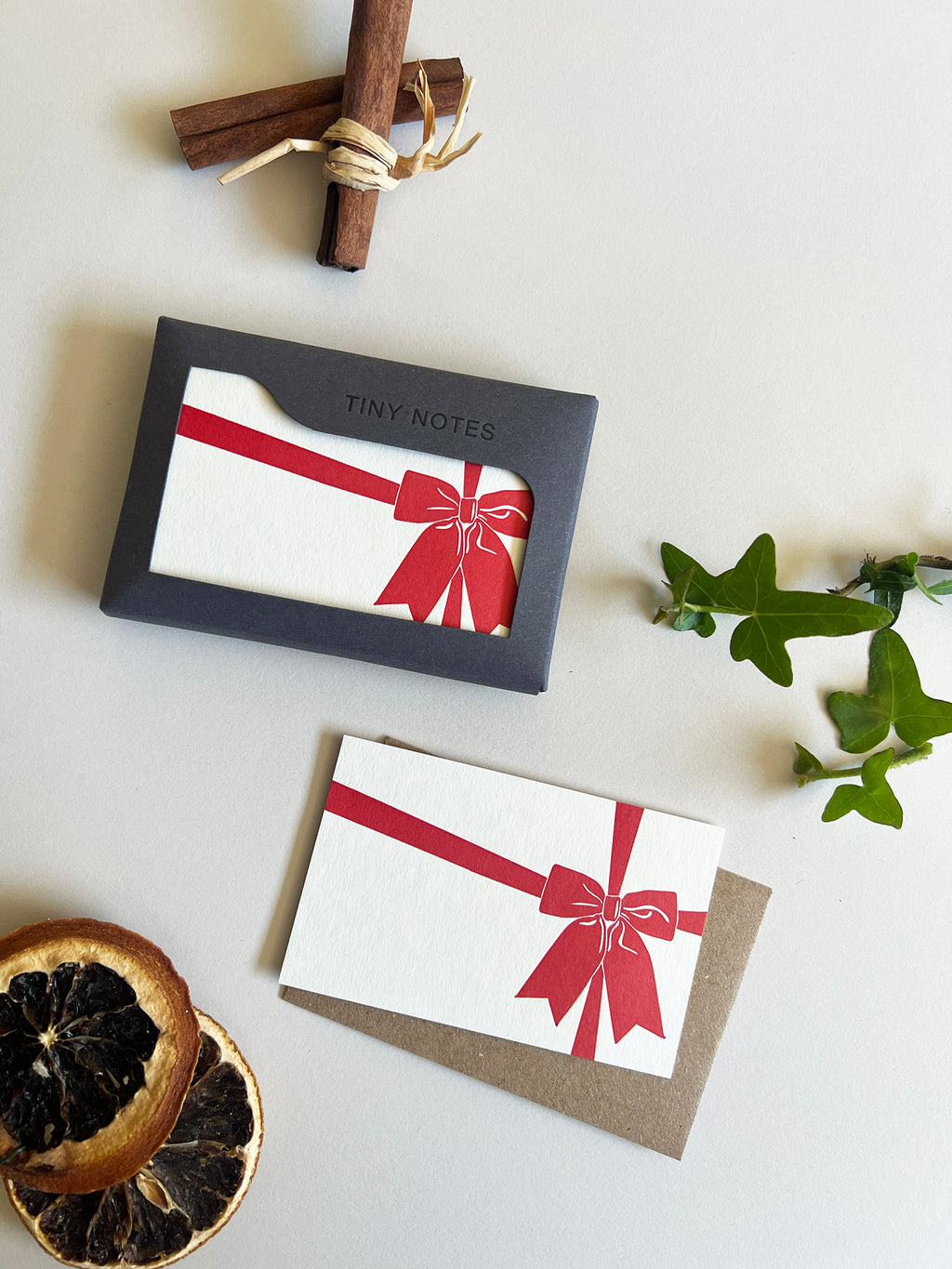 Present Bow Tiny Note Boxed Set | Set of 10