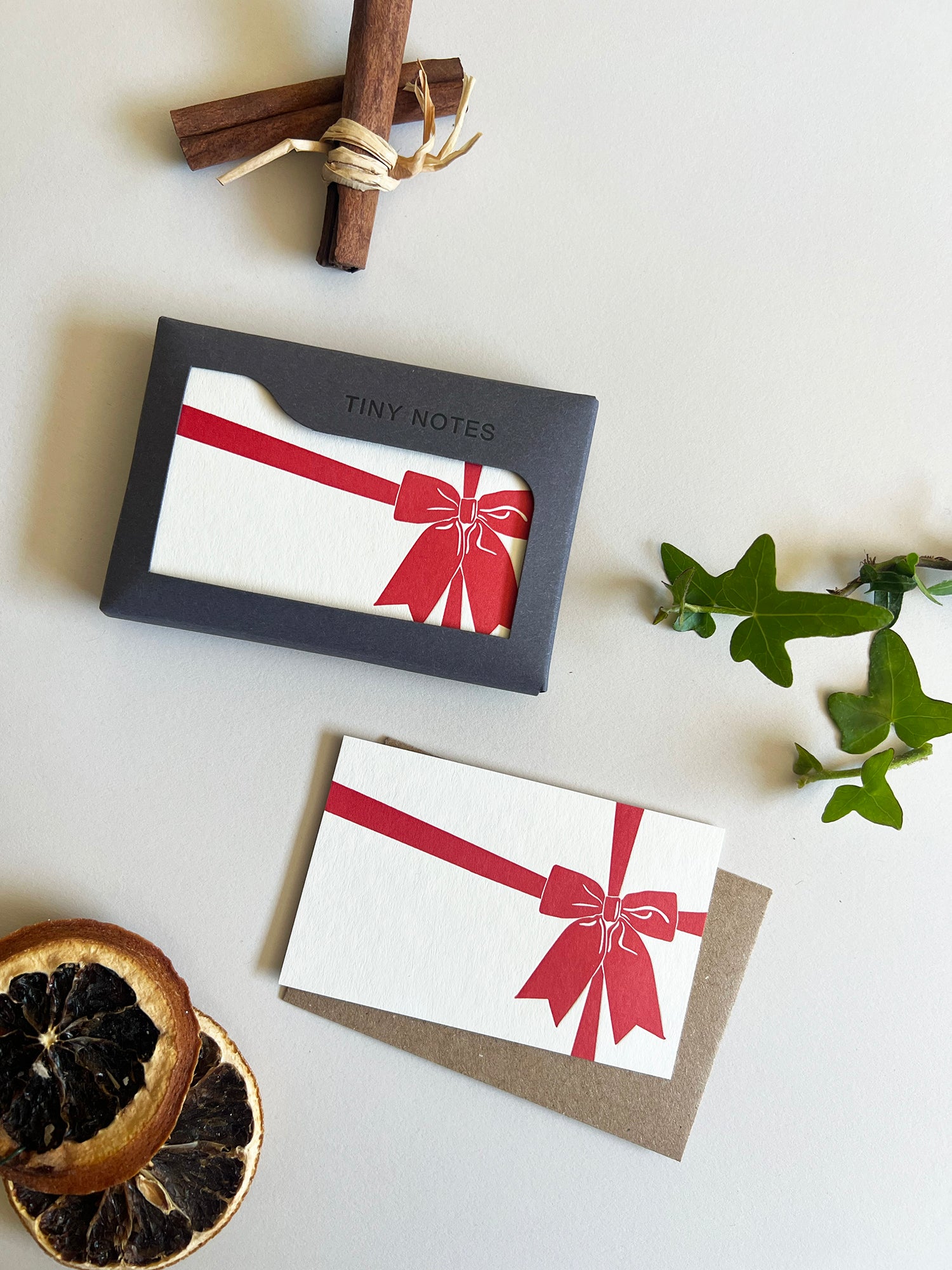 Present Bow Tiny Note Boxed Set | Set of 10