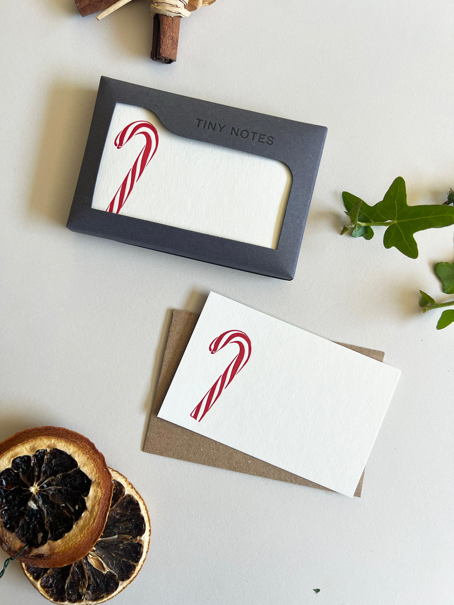 Candy Cane Tiny Note Boxed Set | Set of 10