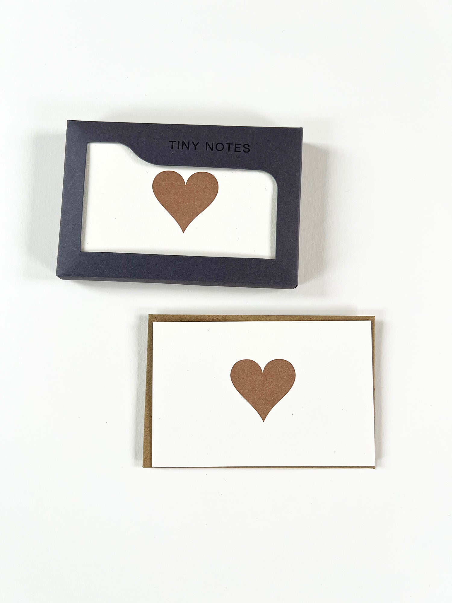 Gold Heart Tiny Note Boxed Set | Set of 10