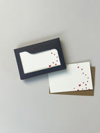 Confetti Red Heart Tiny Note Boxed Set | Set of 10