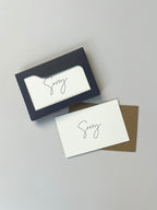 Sorry Tiny Note Boxed Set | Set of 10