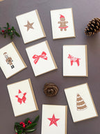 Sale Christmas Letterpress Notecards | Pack of 16