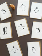 Sale Penguin Letterpress Notecards | Pack of 16