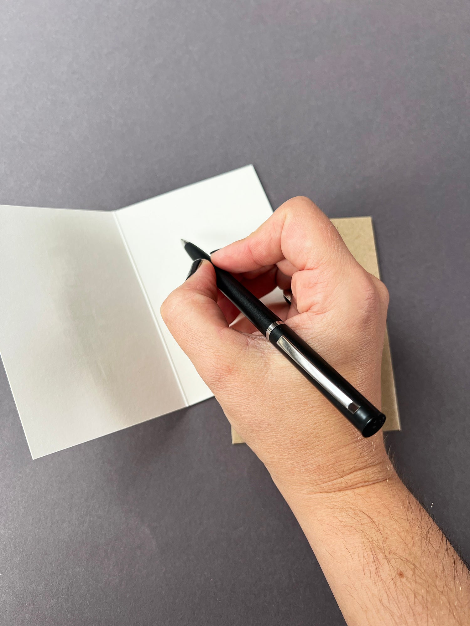 4 Stripe Bauble Black & Gold Card