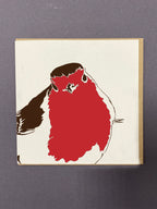 Robin Letterpress Card